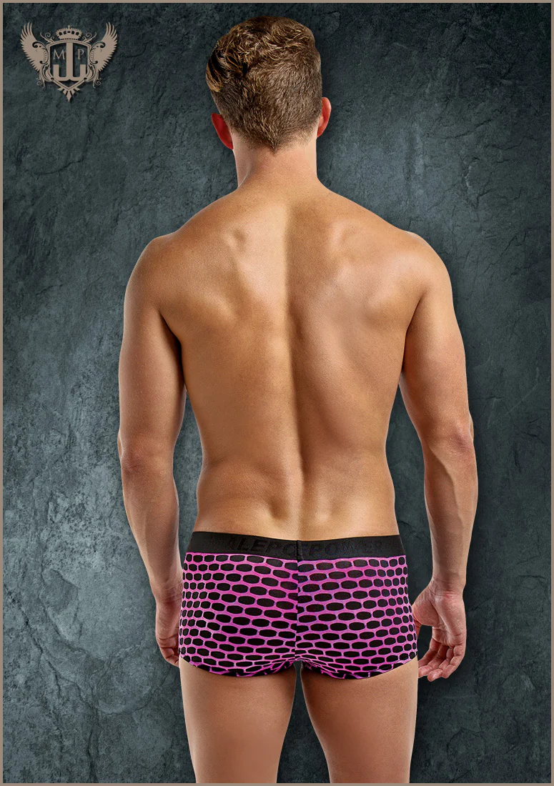Male Power Hive Short Purp/Blk Sm 155225BPSL - Image 2