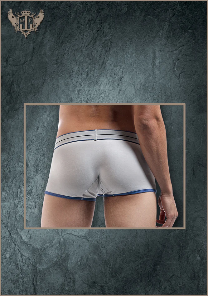 Male Power Pocket Short Gy/Nav Sm 152220GNSL - Image 2