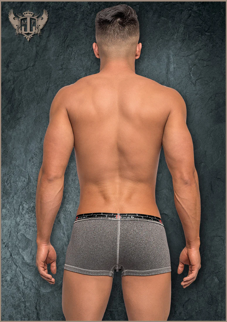 Male Power Revers Short Grey/Blk Lrg 133237GBLG - Image 2