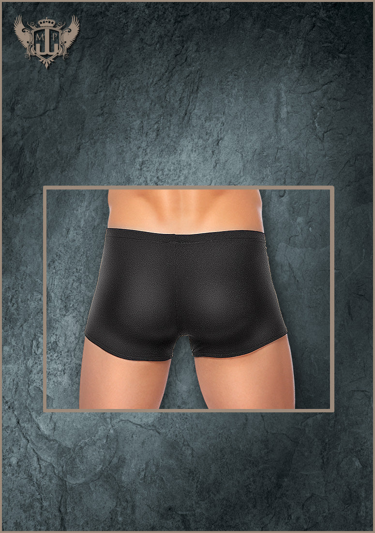 Male Power Rib Short Blk XL 153051BKX - Image 2