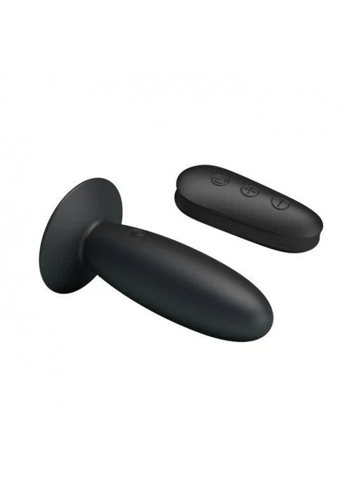 Pretty Love Mr Play Vibrating Anal Plug - 45W-MR Black - Image 3
