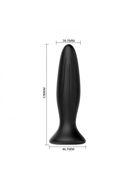 Pretty Love Mr Play Vibrating Anal Plug - 82-MR Black - Image 3