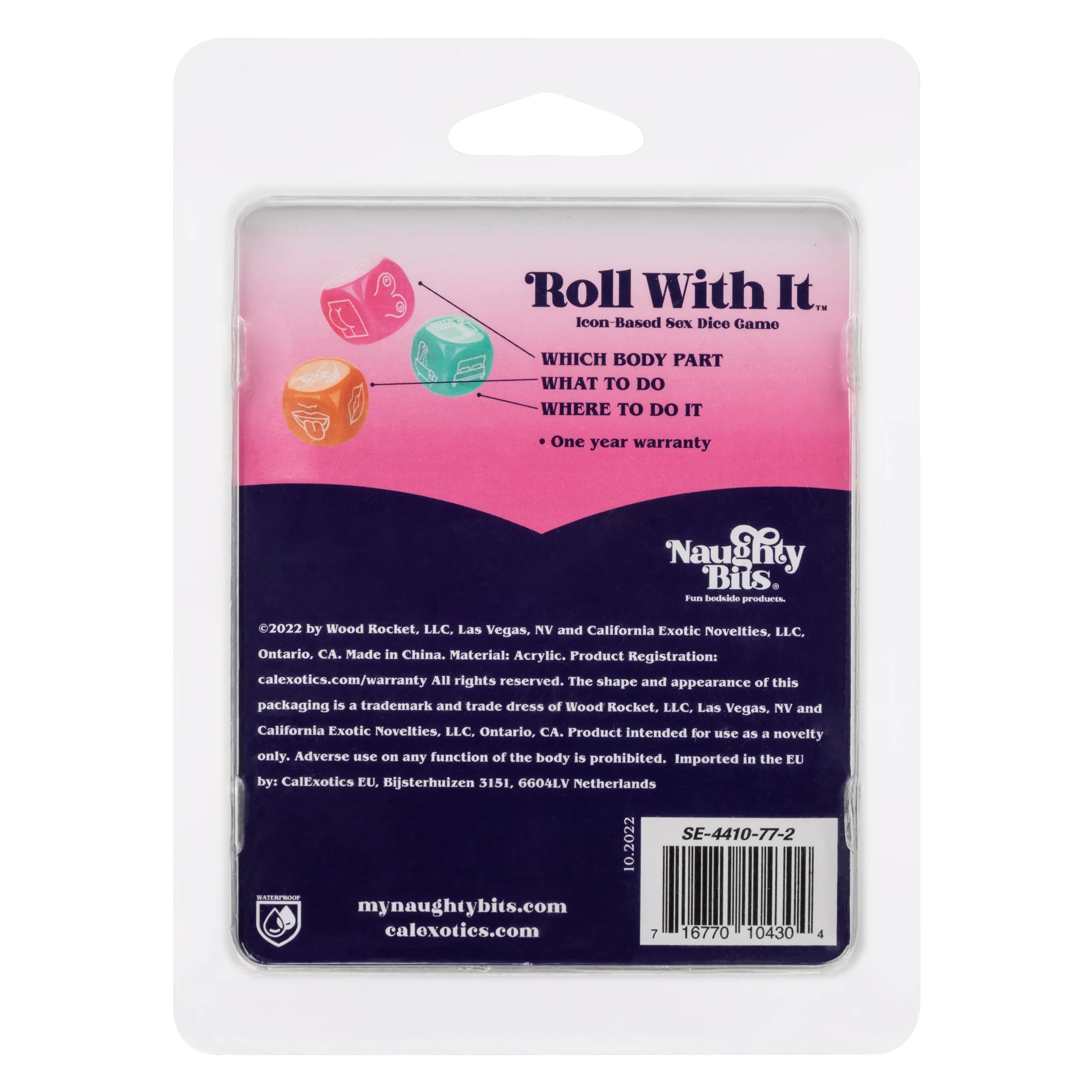 Naughty Bits Roll with It Dice - Image 5