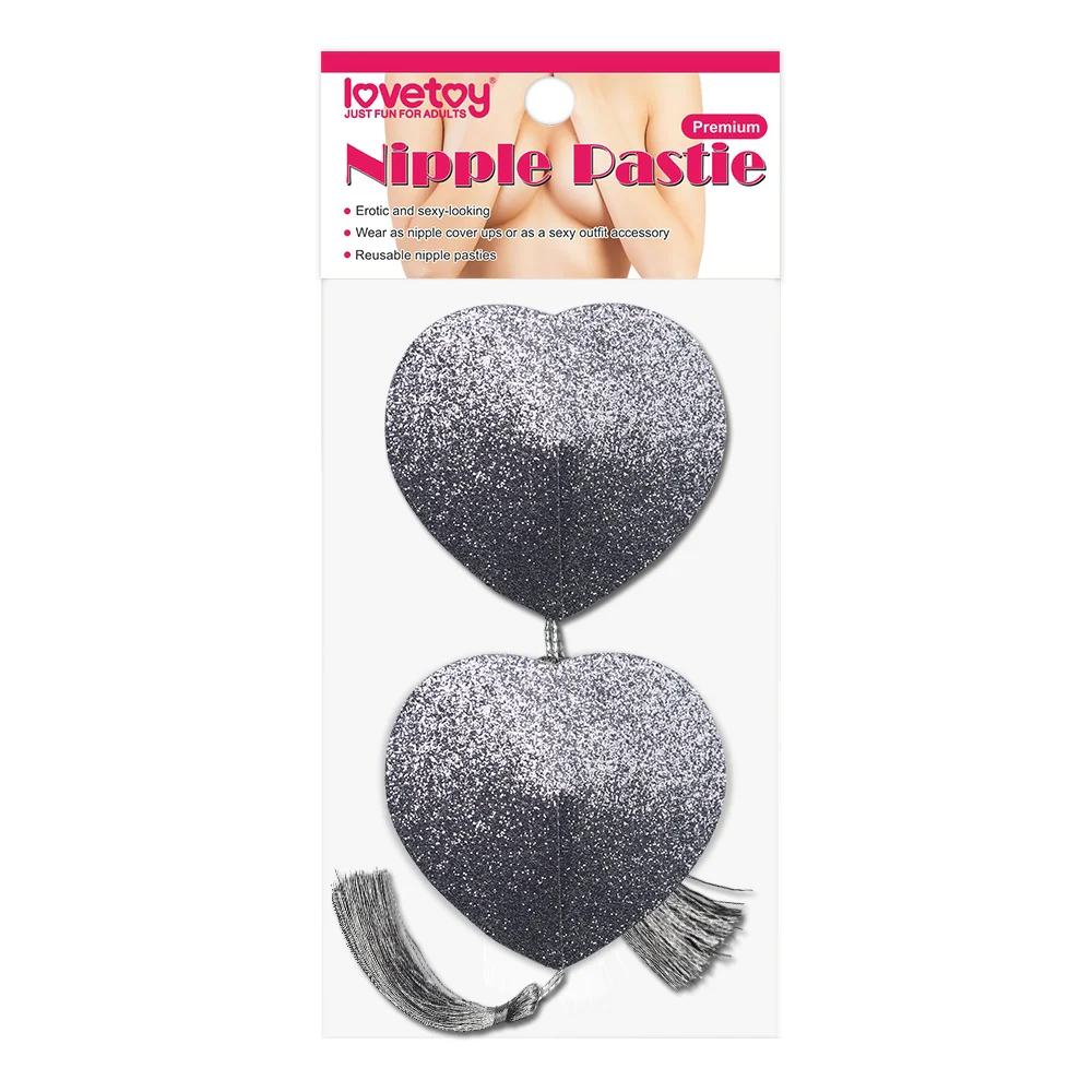 Love Toy Nipple Pastie Silver LV763016 - Image 2