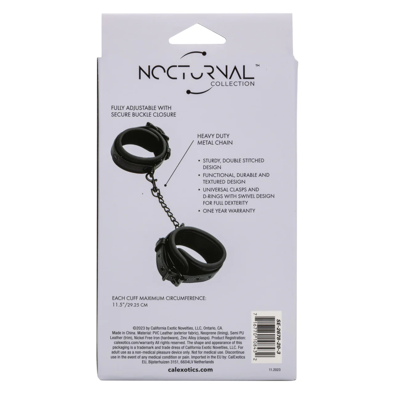Nocturnal Collection Ankle Cuffs - Image 7