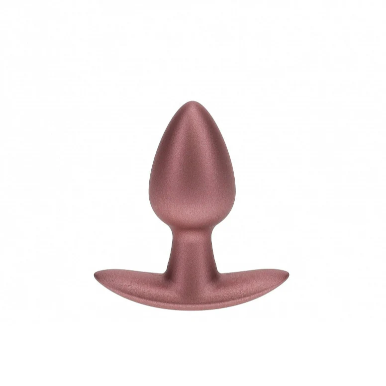 Ouch 2.6" Anal Plug Rose Gold - Image 2