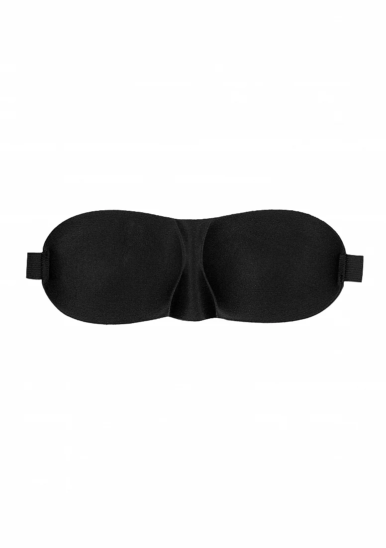 Ouch B&W Satin Curvy Eyemask Black - Image 3