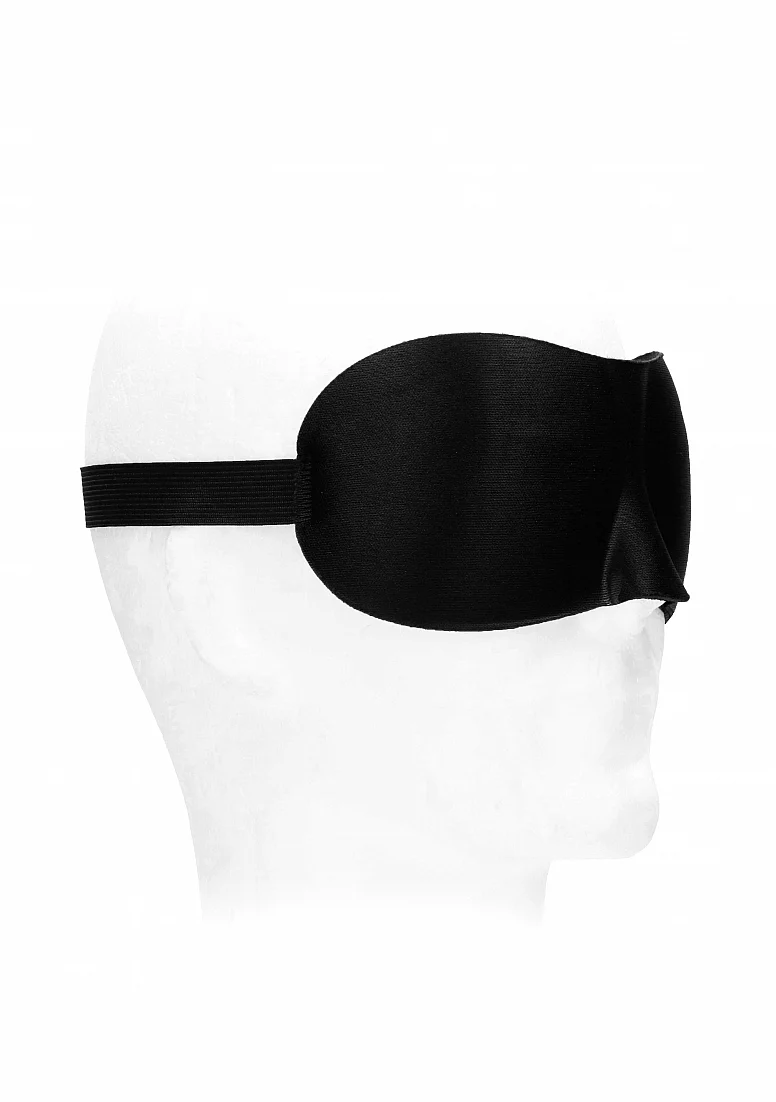 Ouch B&W Satin Curvy Eyemask Black - Image 5