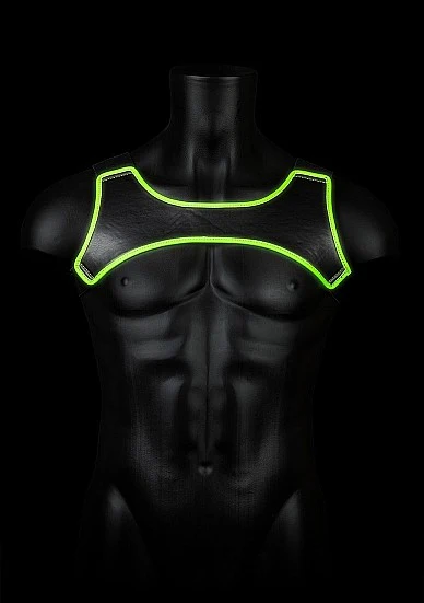 Ouch Glow in Dark Neoprene Harness S/M - Image 2