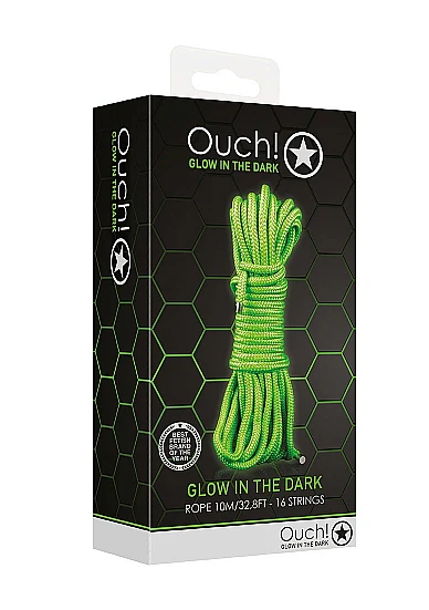 Ouch Glow in Dark Rope 10M