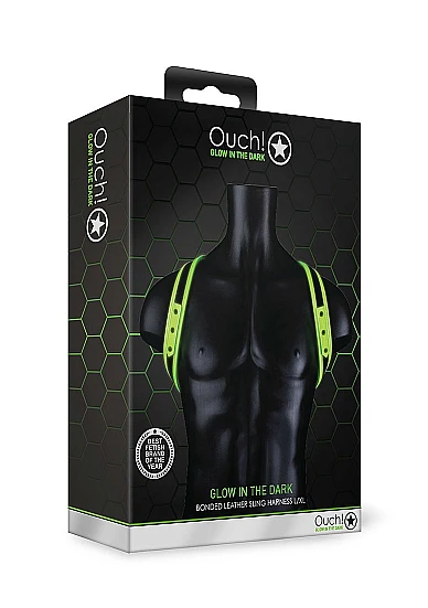 Ouch Glow in Dark Sling Harness L/XL