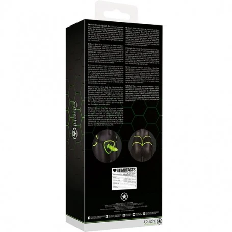 Ouch Glow in Dark Strap On with Dildo 5.7" - Image 2