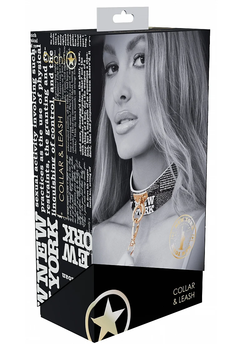 Ouch New York Collar and Leash