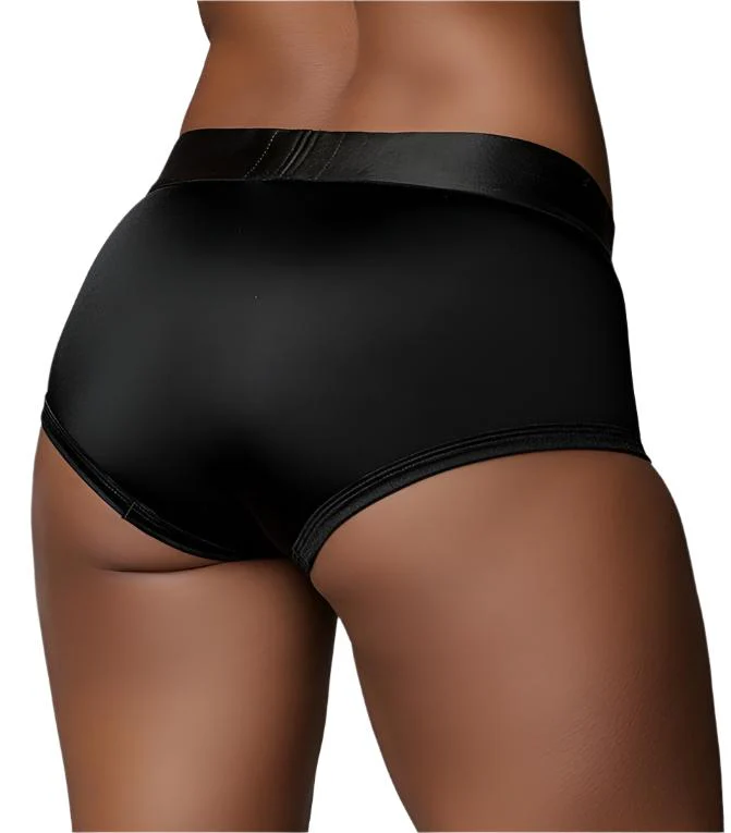 Ouch Vibrating Strap On Brief – Black M/L - Image 2