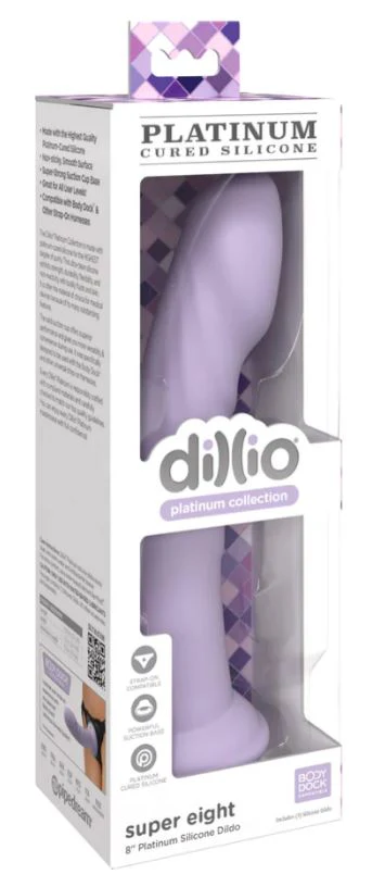 Dillio Platinum Super Eight 8" Purple