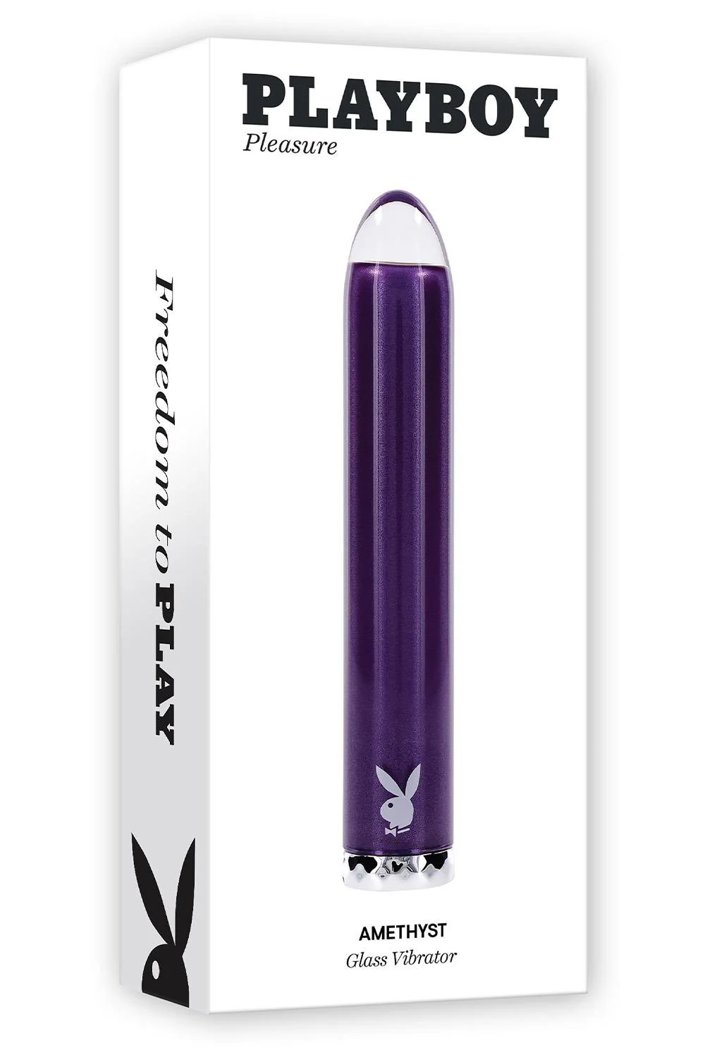 Playboy Pleasure Amethyst Glass Vibrator