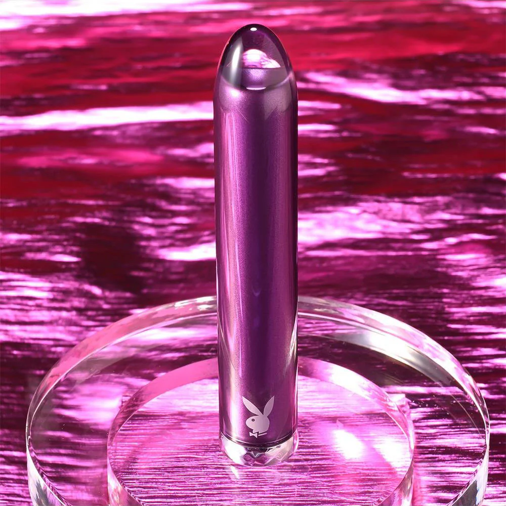 Playboy Pleasure Amethyst Glass Vibrator - Image 10
