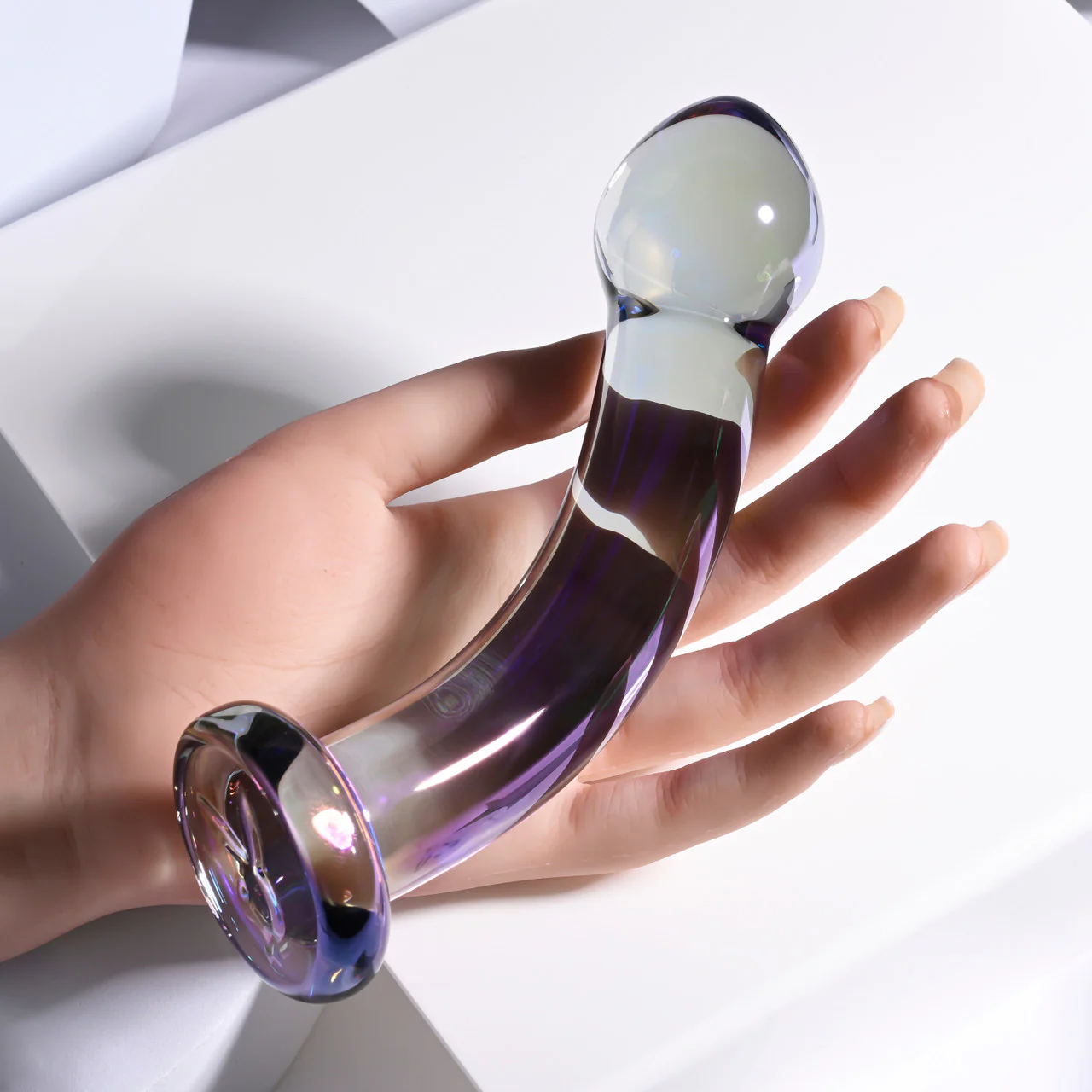 Playboy Jewels King Glass Dildo - Image 9
