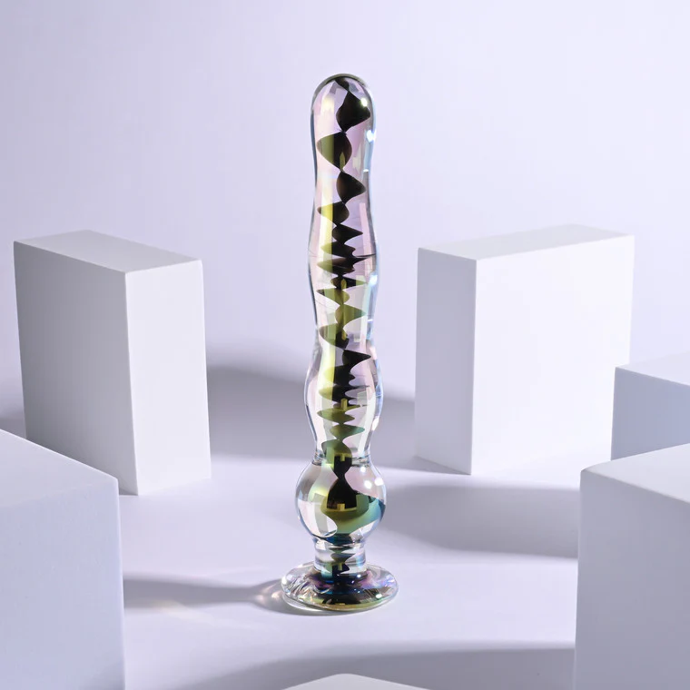 Playboy Jewels Wand Glass Dildo - Image 3