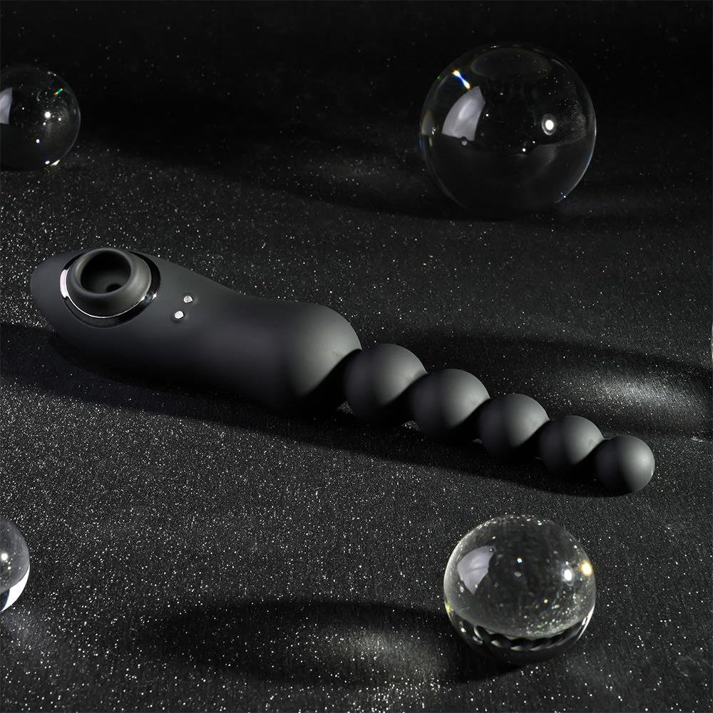 Playboy Pleasure Let It Bead Anal Beads with Clitoral Suction - Image 12