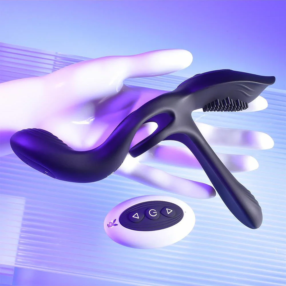 Playboy Pleasure The 3 Way Ring Vibe - Image 12