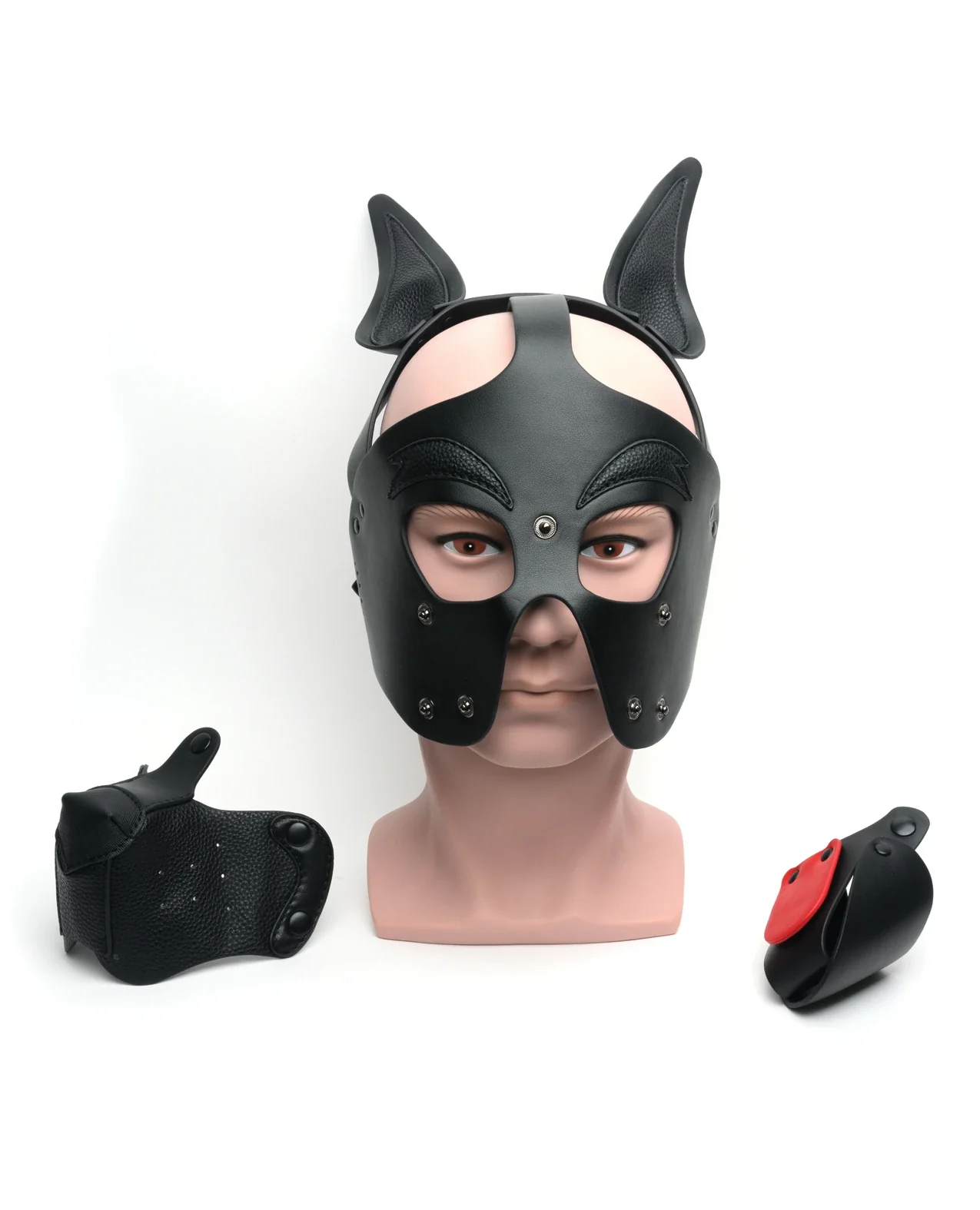 Playful Pup Hood Black OS - Image 2