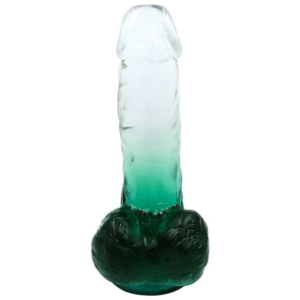 Playful Riders 6" Cock with Balls Green - Image 2