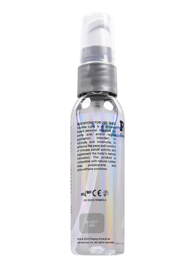 Playboy Slick Silicone Lube 60ml - Image 2