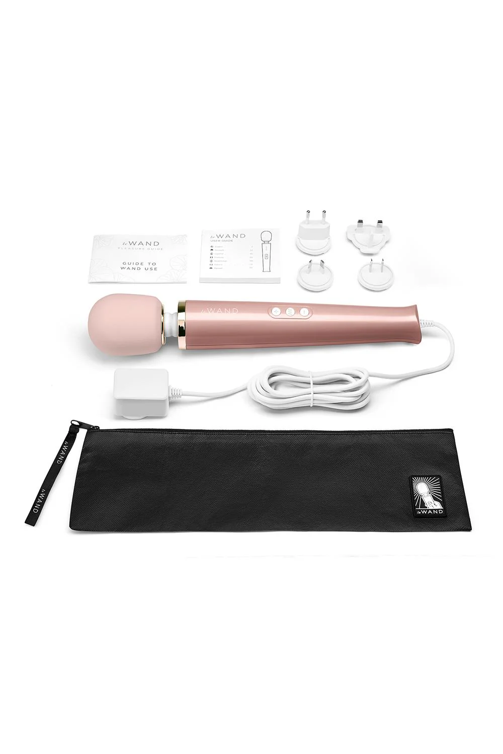 Le Wand Plug In Massager Rose Gold - Image 6