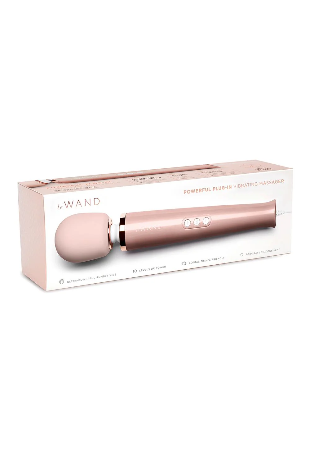 Le Wand Plug In Massager Rose Gold - Image 9