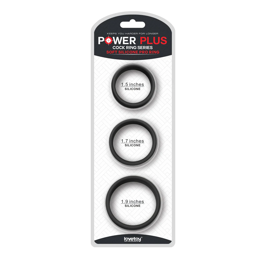 Love Toy Power Plus Cockrings LV443002