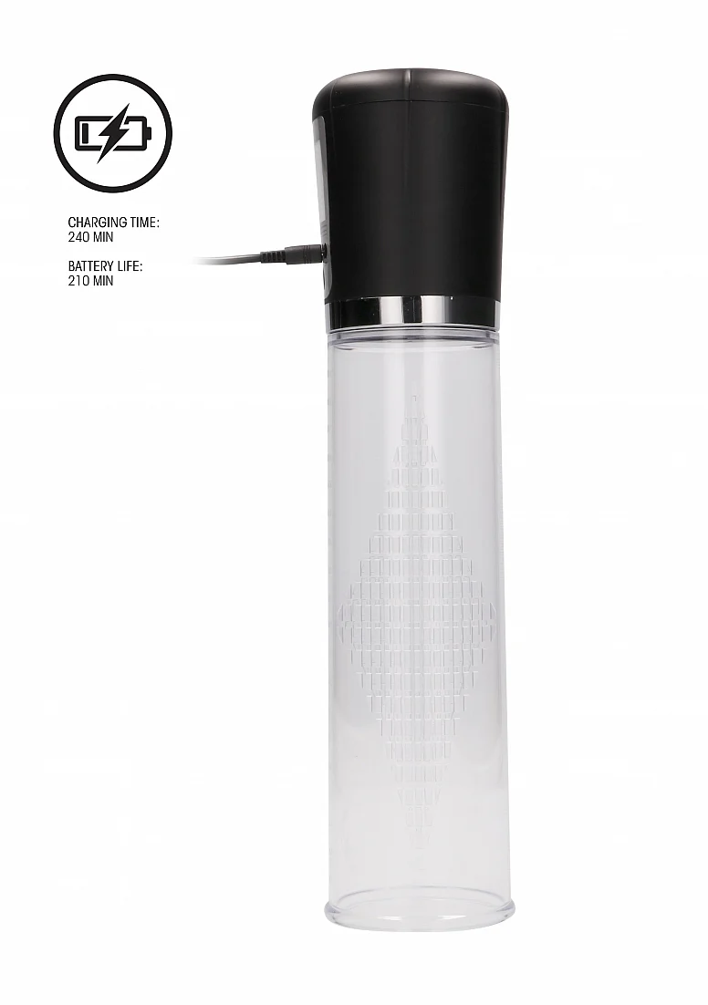 Pumped Premium Rechargeable Automatic LCD Penis Pump - Image 8