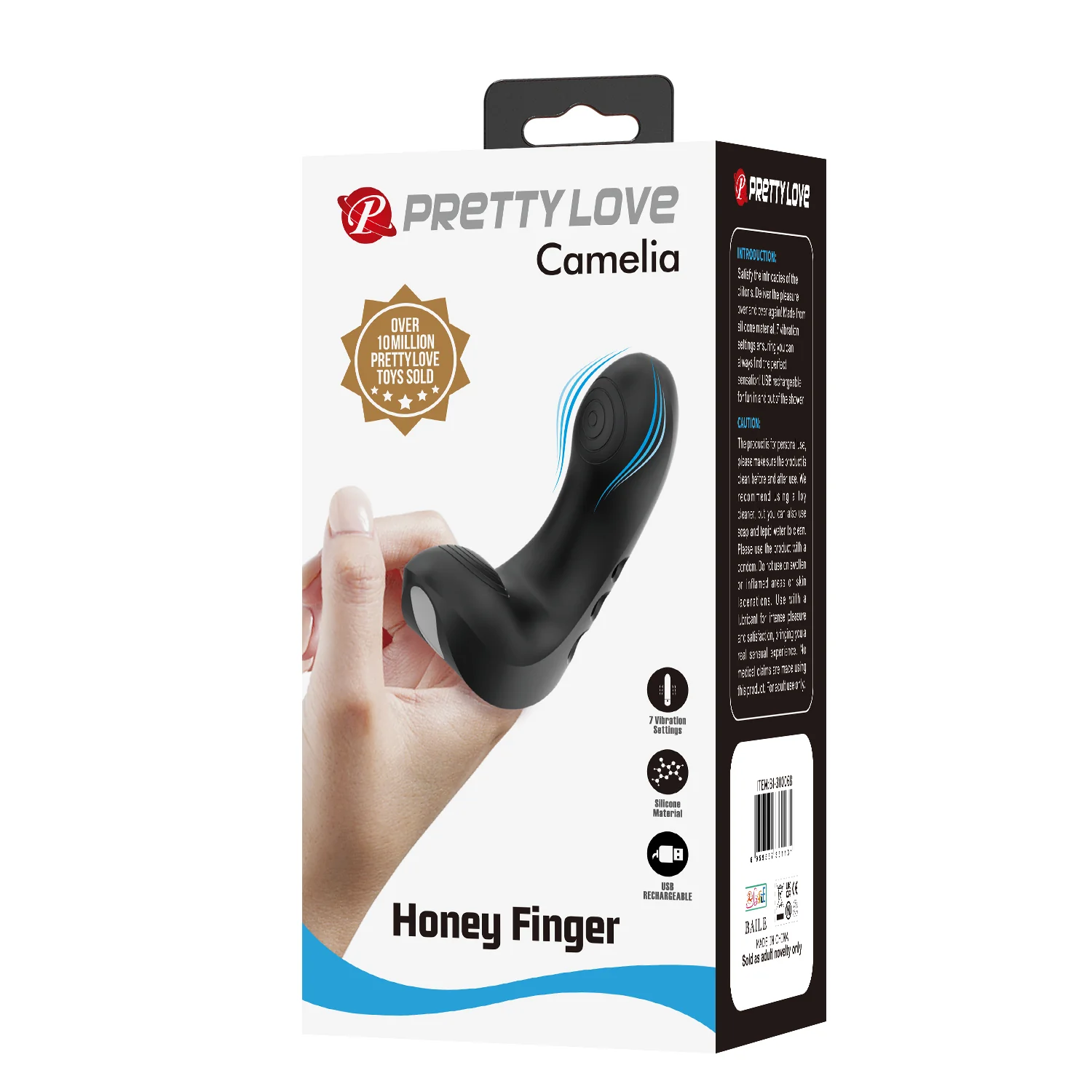 Pretty Love Camelia Finger Vibe BI-300068 - Image 6