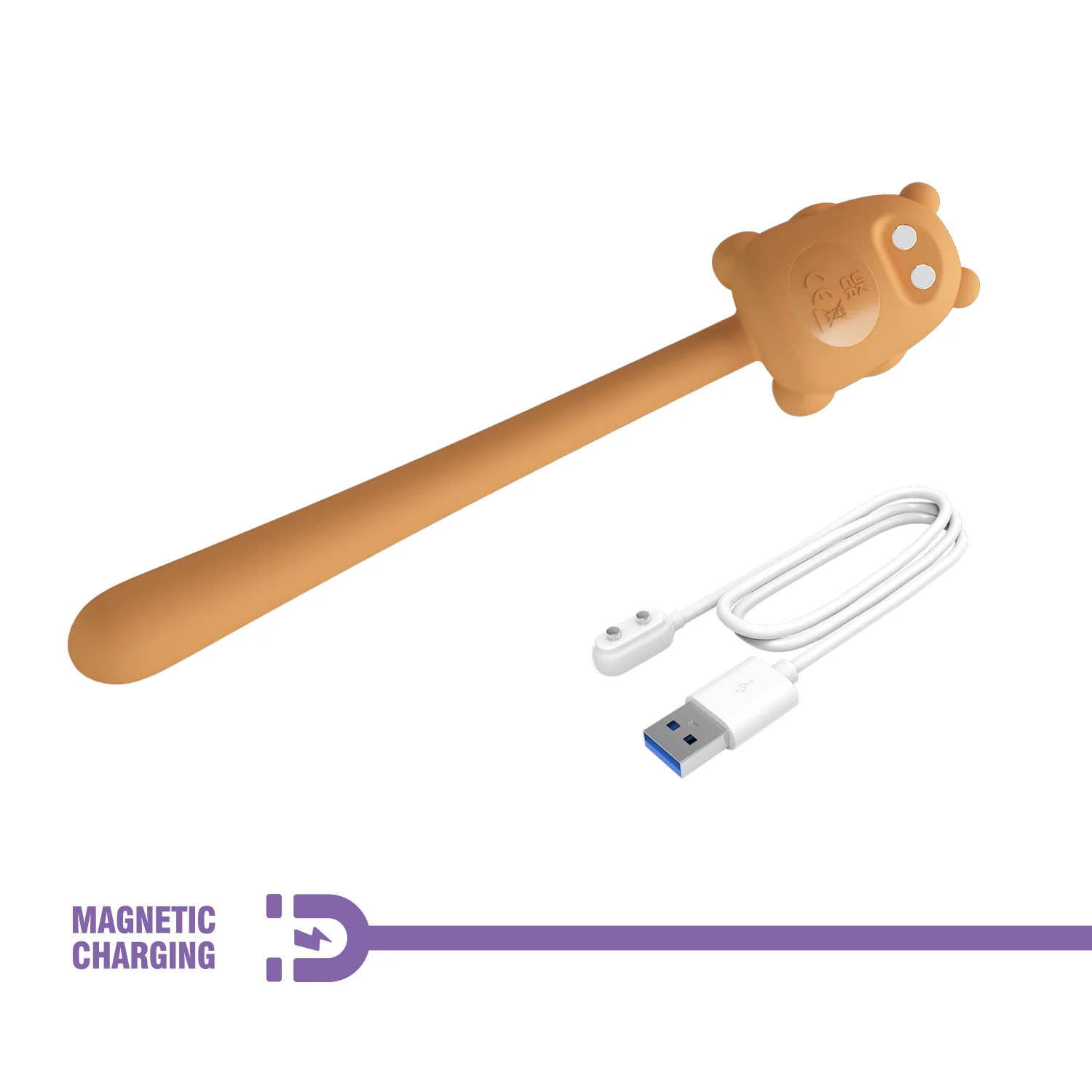 Pretty Love Cute Bear Vibrator Orange - Image 5