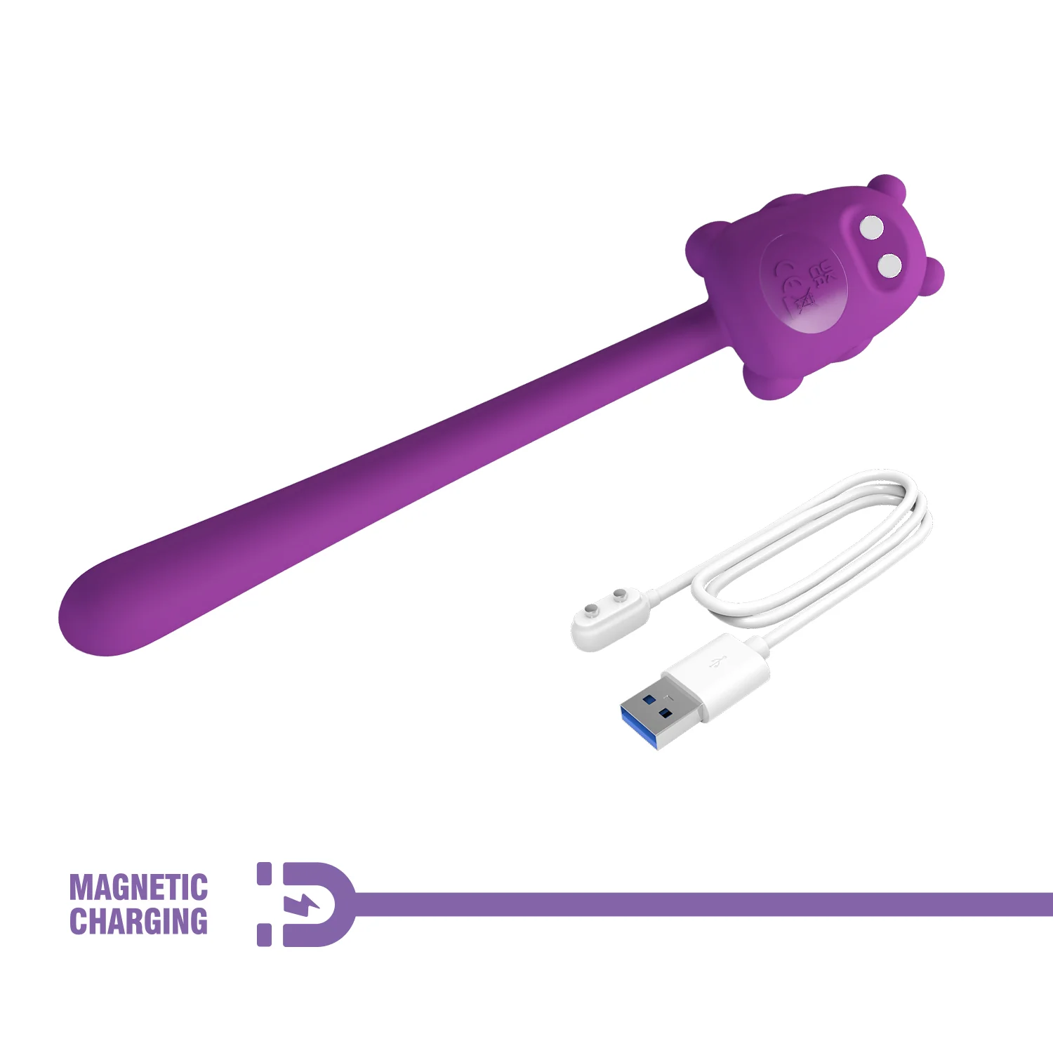 Pretty Love Cute Bear Vibrator Purple - Image 5