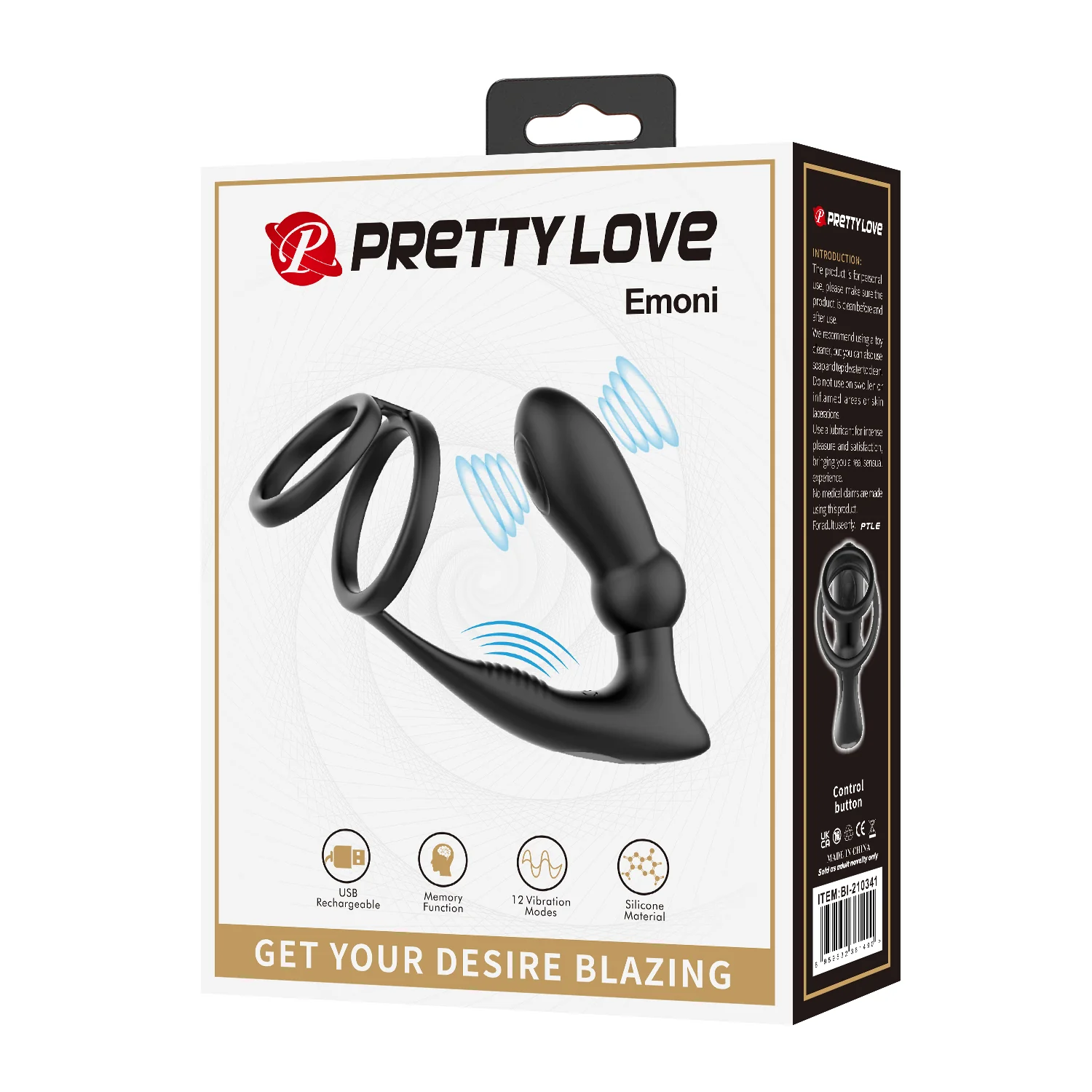 Pretty Love Emoni Cock Ring BI-210341 - Image 2