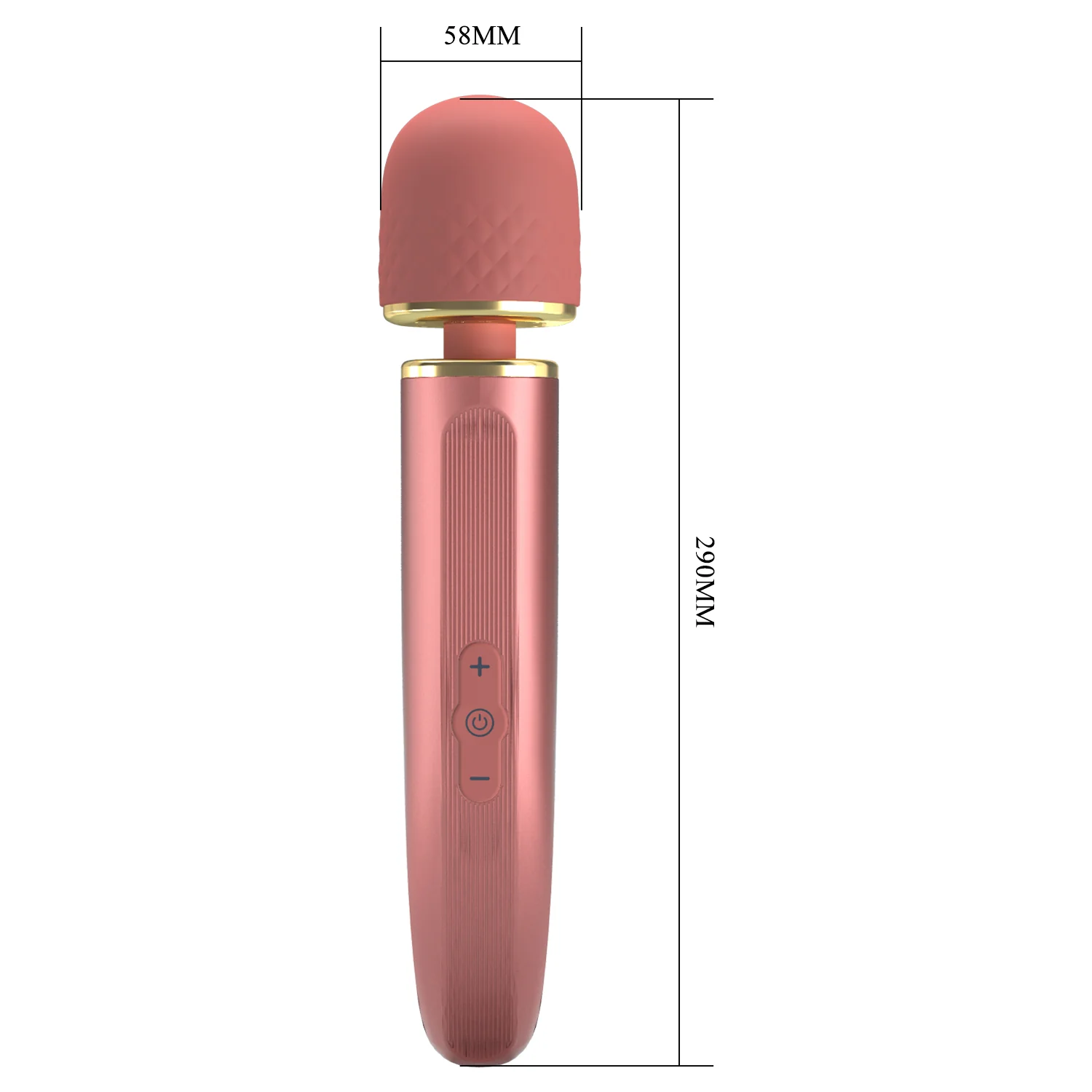 Pretty Love Interesting Wand Massager BI-014808-1 Bronze - Image 4