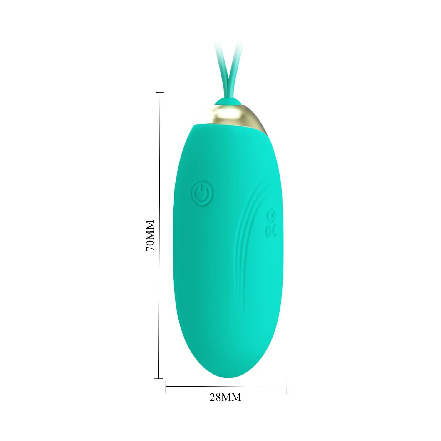 Pretty Love Jenny 1 Egg Vibrator Teal BI-014362W-9A4 - Image 7