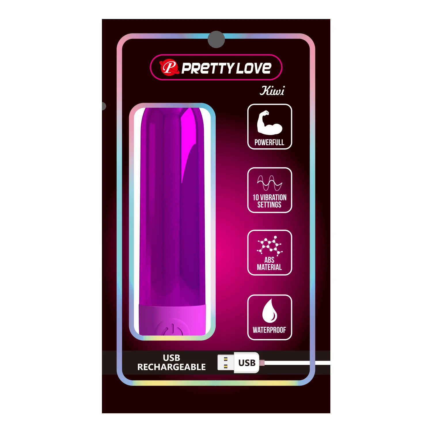 Pretty Love Kiwi Bullet Purple - Image 2