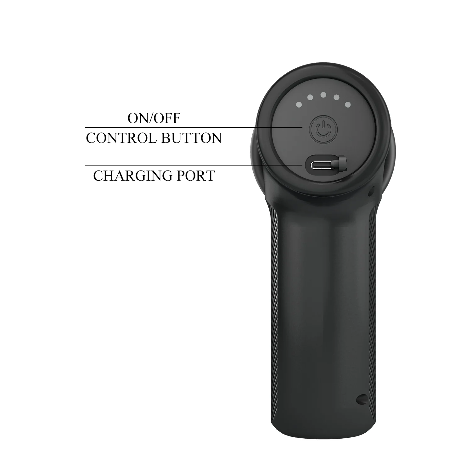 Pretty Love Massage Gun Black BW-055029 - Image 9