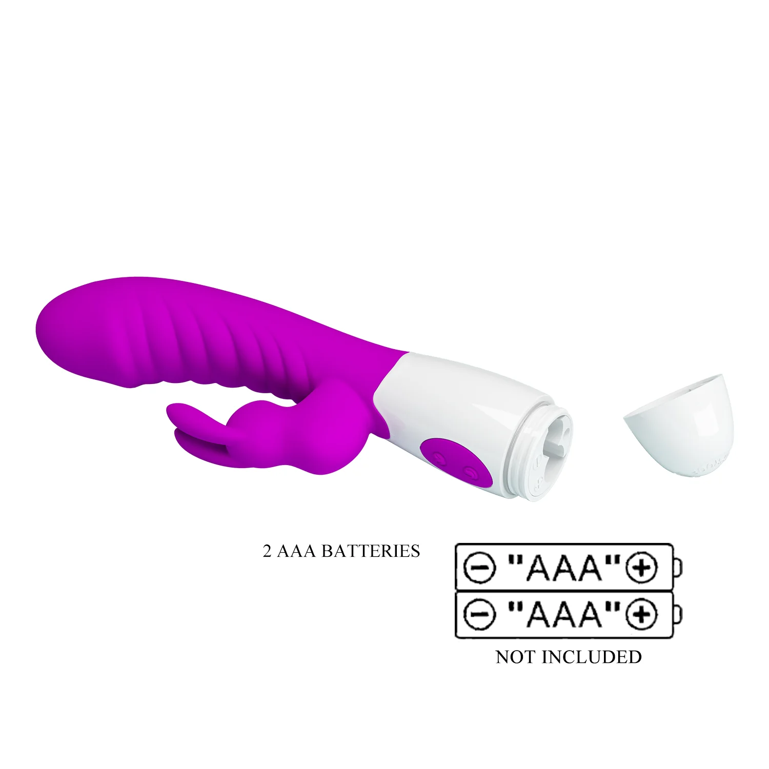 Pretty Love Naughty Bunny Rabbit Vibrator Purple - Image 5