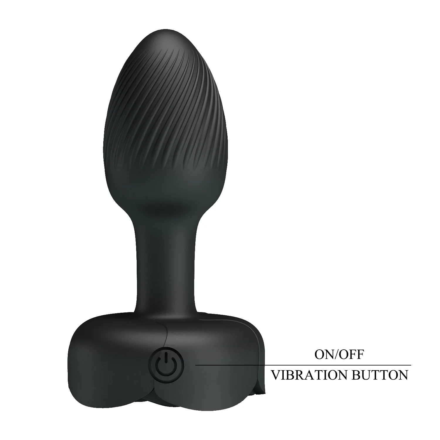 Pretty Love Olman 4 Vibrating Butt Plug with LED Lights BI-040184 - Image 8