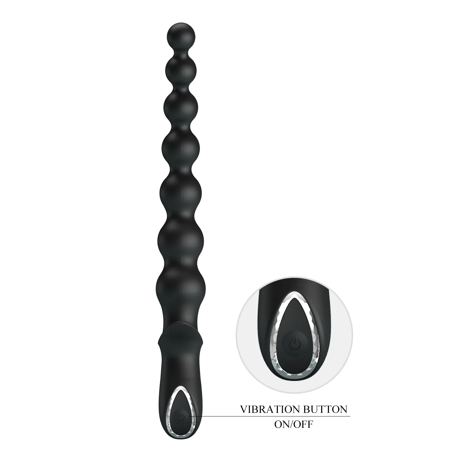 Pretty Love Rigdon Vibrating Anal Beads - Image 6