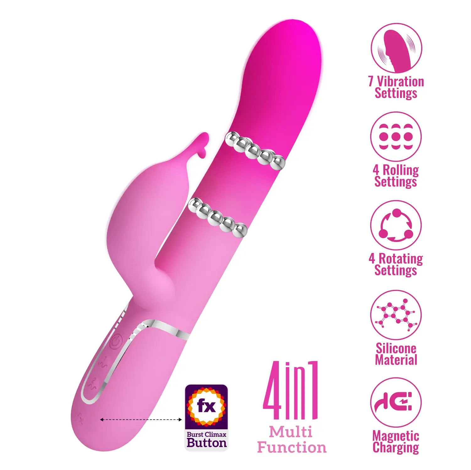 Pretty Love Shima Rabbit Vibe Pink - Image 8