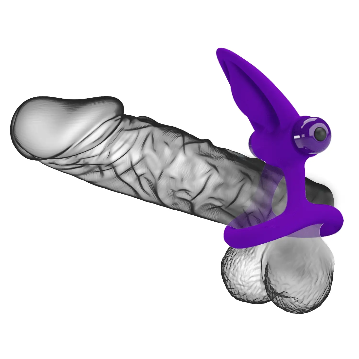Pretty Love Vibration Cock Ring BI-210306 - Image 2