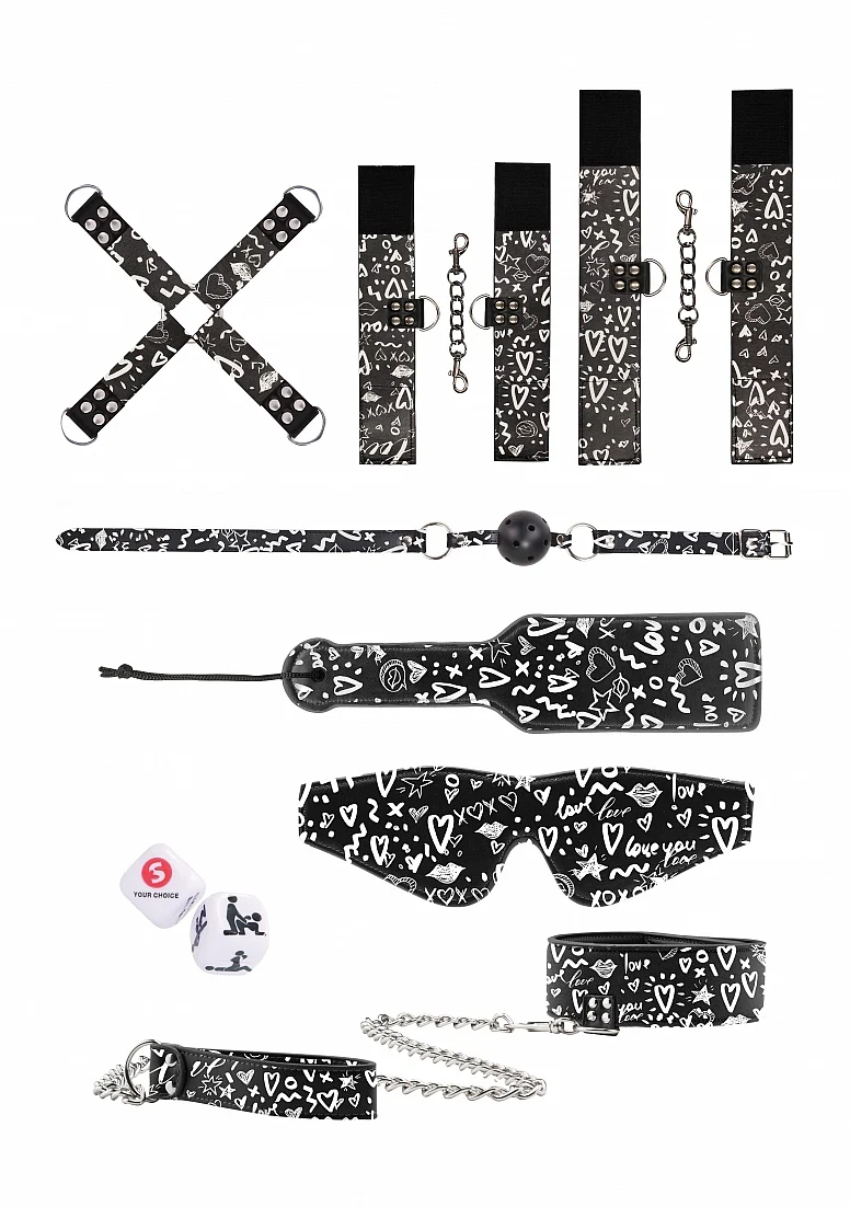 Ouch Printed Bondage KIt - Image 3