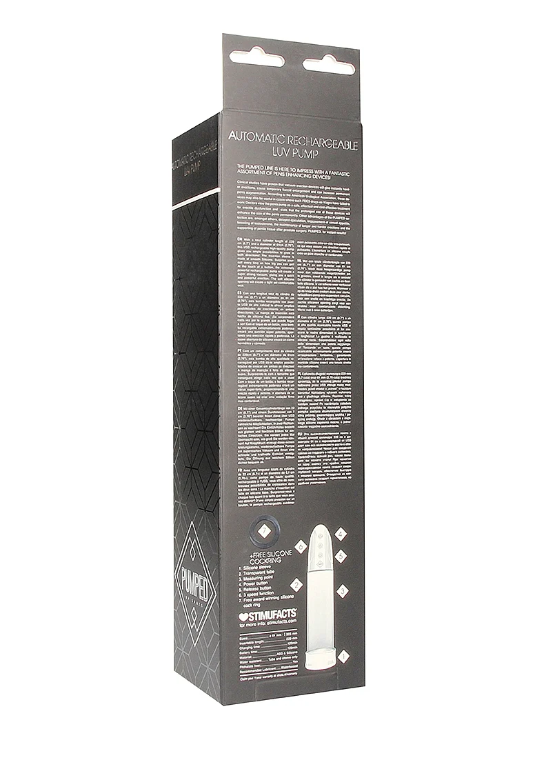 Pumped Automatic Rechargeable Luv Pump - White - Image 10