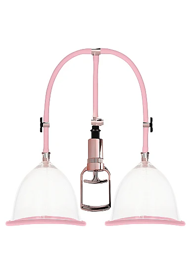 Pumped Breast Pump Large Rose Gold - Image 2