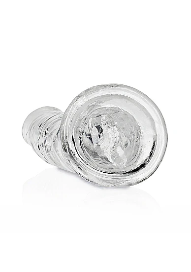 Realrock 7" Slim Dildo Clear - Image 4