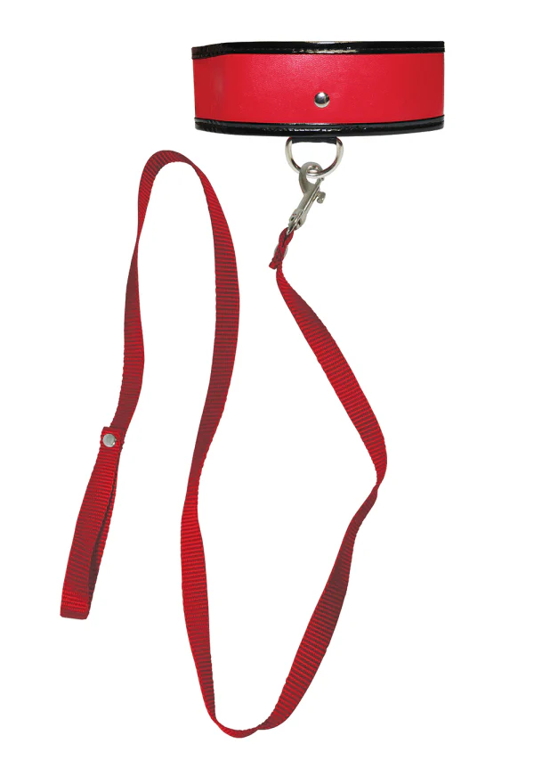 S&m Red Leash and Collar - Image 3